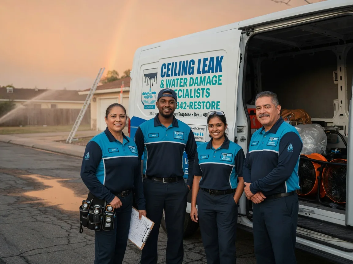 Ceiling Leak Cleanup company in Lewisburg, OH
